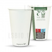 Gobelet carton 500ml biodégradable compostable